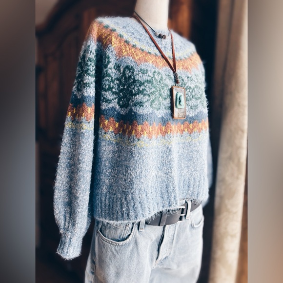 Free People Festive Frost Sweater - Picture 13 of 16